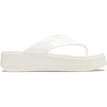 Crocs™ Getaway Platform Patent Flip Chalk