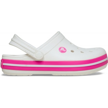Crocs™ Crocband Clog K White/Pink Crush