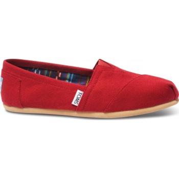 TOMS Canvas Women's Classic Alpargata Nl RED