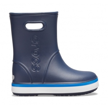 Crocband Rain Boot K Navy/Bright Cobalt
