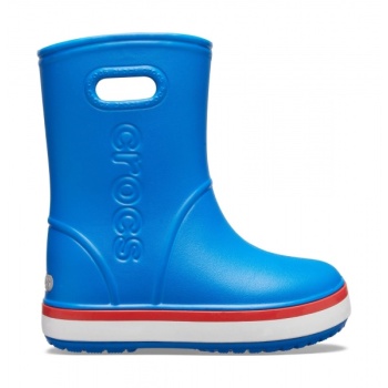 Crocs™ Crocband Rain Boot K Bright Cobalt/Flame