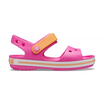 Crocband Sandal K Electric Pink/Cantaloupe
