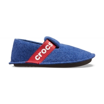 Crocs™ Classic Kids Slipper Cerulean Blue