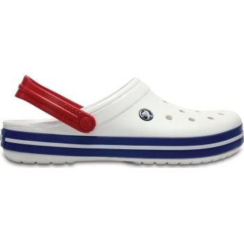 Crocs™Crocband Clog White / Blue Jean