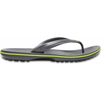 Crocs™ Crocband Flip Graphite/Volt Green