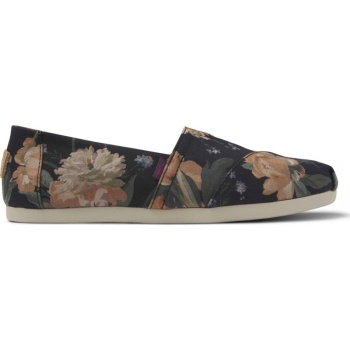 TOMS Liberty Print Women's Alpargata Black Decadent Bloom