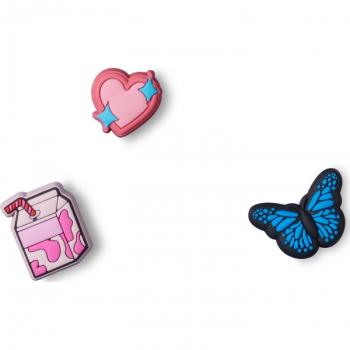 Crocs™ Crocs PINK AND BLUE PIN BACKER 3-PACK