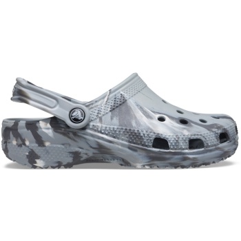 Crocs™ Classic Marbled Clog Light Grey/Multi