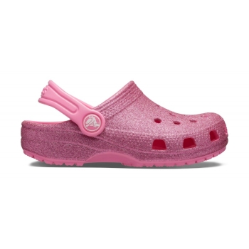 Crocs™ Classic Glitter Clog T Pink Lemonade
