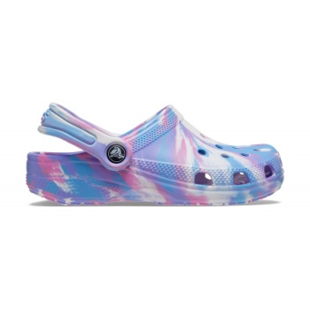 Crocs™ Classic Marbled Clog K White/Pink