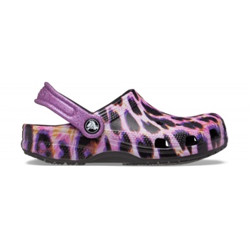 Crocs™ Classic Animal Print Clog K Papaya/Leopard