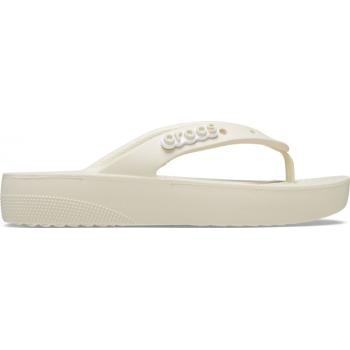 Crocs™ Classic  Platform Flip W Bone