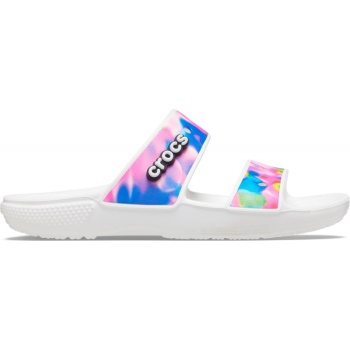 Crocs™ Classic Crocs Solarized Sandal White/Pink