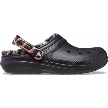 Crocs™  Classic Lined Animal Remix Clog Black/Multi Animal