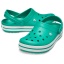 Crocband Clog Deep Green / White