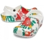 Classic Printed Floral Clog White/Floral
