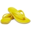 Crocband Flip Bright  Lemon/White