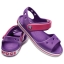 Kids' Crocband Sandal Amethyst/Paradise Pink