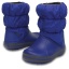 Winter Puff Boot K Cerulean Blue/Light Grey