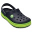 Crocband Clog K Navy/Volt Green