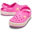 Crocband Clog K Electric Pink/Cantaloupe