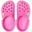 Crocband Clog K Electric Pink/Cantaloupe