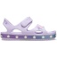 Crocband II Sandal K Funlab Unicorn Charm, Lavender