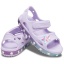 Crocband II Sandal K Funlab Unicorn Charm, Lavender