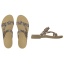 Crocs Tulum Toe Post Sandal W, Mushroom/Stucco