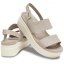 Brooklyn Low Wedge Mushroom/Stucco