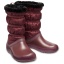 Crocband Winter Boot Women Burgundy