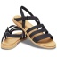 Crocs Tulum Sandal W, Black/Tan