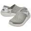 LiteRide Clog Smoke/Pearl White