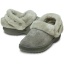 Crocs™ Classic Unfurgettable Sueded Clog Galactic Grey