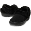 Crocs™ Classic Unfurgettable Sueded Clog Black