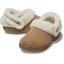 Crocs™ Classic Unfurgettable Sueded Clog Sepia