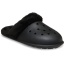 Crocs™ Classic Fuzz Scuff Black