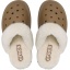 Crocs™ Classic Fuzz Scuff Sepia