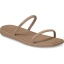 Crocs™ Miami Two Strap Sandal Milk Chocolate