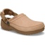Crocs™ Classic Crafted Vegan Suede Clog Milk Chocolate