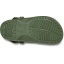 Crocs™ Classic Crafted Vegan Suede Clog Army Green