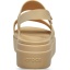 Crocs™ Brooklyn Low Wedge Cashew / Cashew