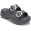Crocs™ Saturday Platform Dipped Buckle Sandal W Carbon