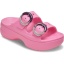 Crocs™ Saturday Platform Dipped Buckle Sandal W Pink Lemonade