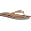 Crocs™ Miami Jelly Round Toe Flip W Milk Chocolate Jelly