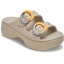 Crocs™ Saturday Platform Dipped Buckle Sandal W Dulcé