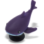 Crocs™ Jibbitz™ 3D UV Changing Shark