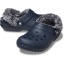 Crocs™ Classic Fleece Lined Clog Navy