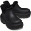 Crocs™ Stomp Lined Shorty Boot Black/Black