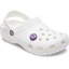 Crocs™ Jibbitz™ Black And Pink Peace Sign